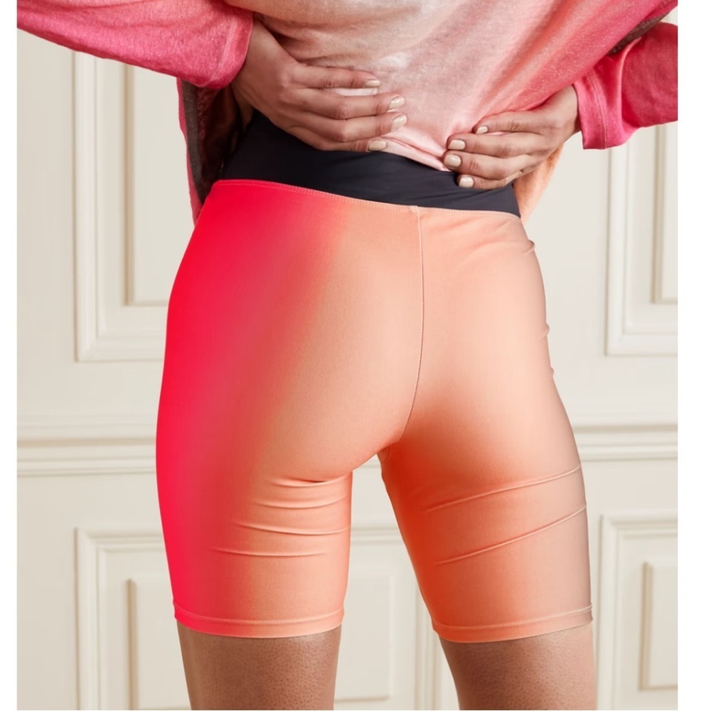 P.E NATION Momentum dégradé stretch bike athletic shorts size small - Picture 3 of 6